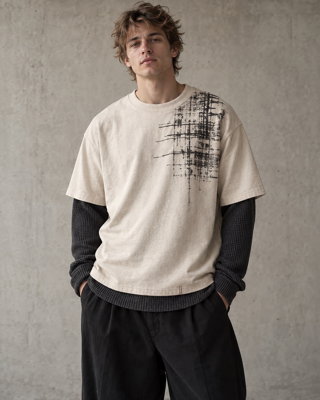 Double-Layer Thermal T-Shirt — original AI-generated design concept